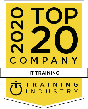 TrainingIndustry.com Top 20 IT Training Company Logo